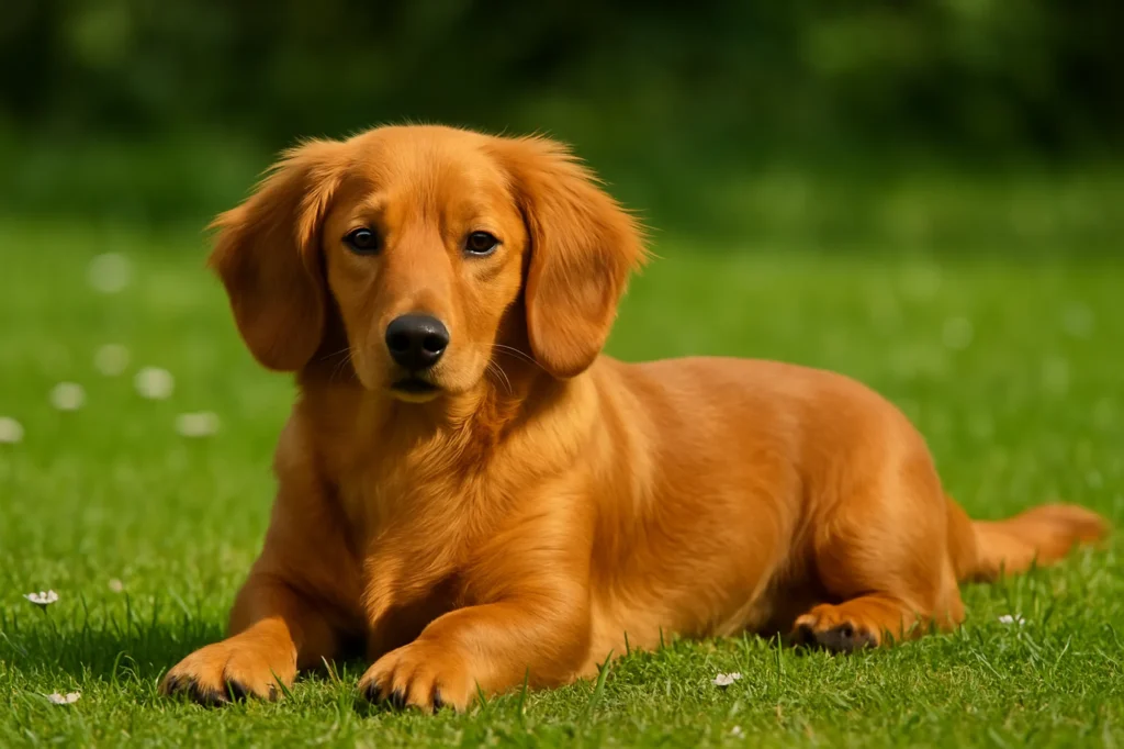 Golden Dox (Golden Retriever Dachshund Mix)