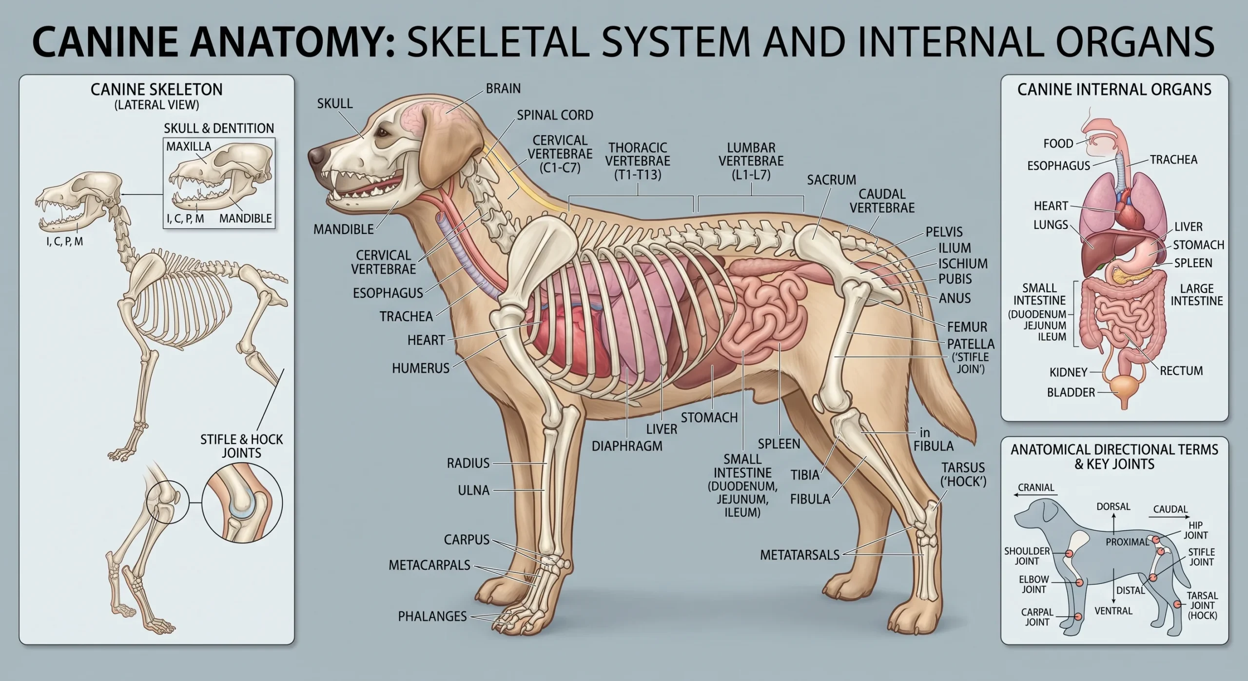 Anatomy of a Dog Skeleton: A Complete Guide